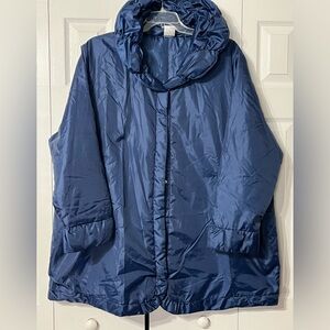 Navy Nylon Jacket Size 2X